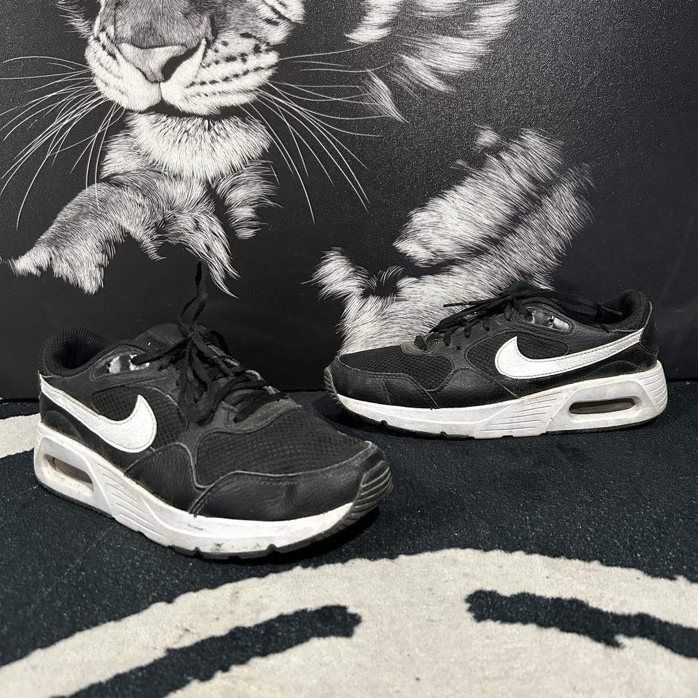 Nike Air Max SC CW4554-001 Athletic Sneaker Womens 7.5 Black Mesh Running Sports